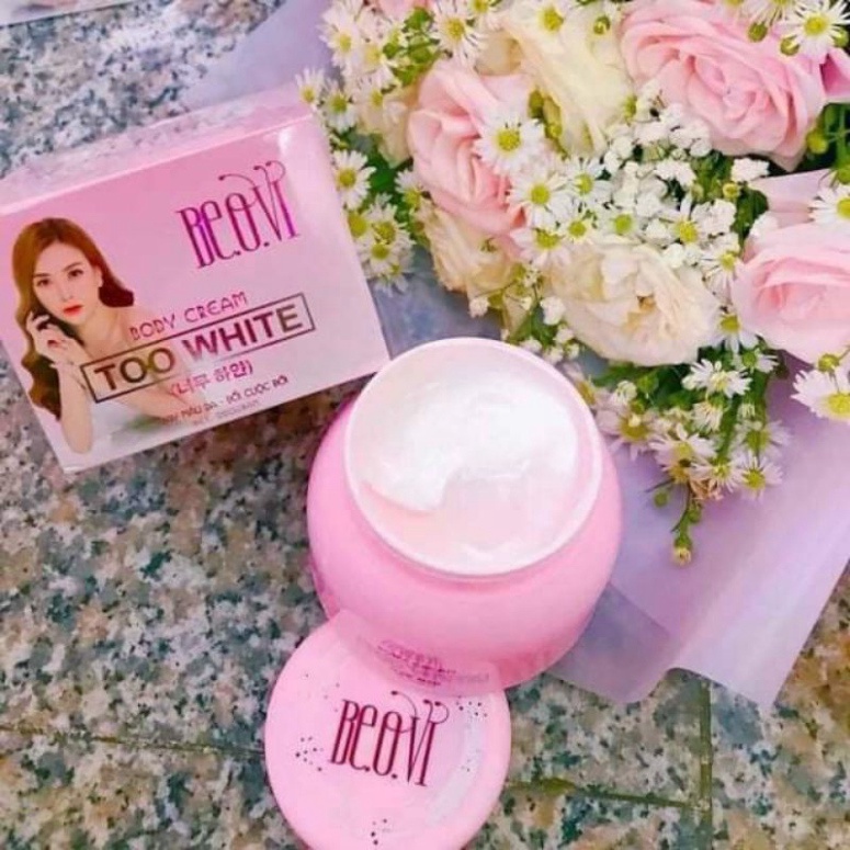 Kem Body TOO WHITE - BE.O.VI của ca sỉ Thu Thuỷ