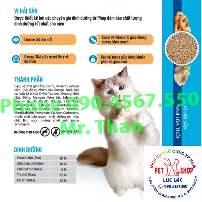 FREESHIP [9KG]  Thức ăn Mèo - Minino Yum / Minino Tuna / Minino Plus , Cá Hồi , Cá Ngừ , Hải Sản Đủ Loại