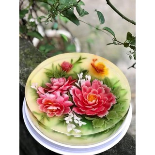 Kim 3D Hoa Mẫu Đơn Set 6