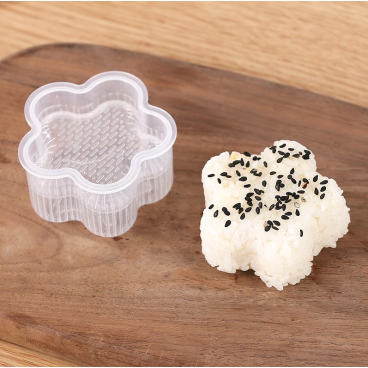 Khuôn cơm cho bé ép tạo hình bento tam giác nhiều hình dáng ngộ nghĩnh đáng yêu dochoigo.vn