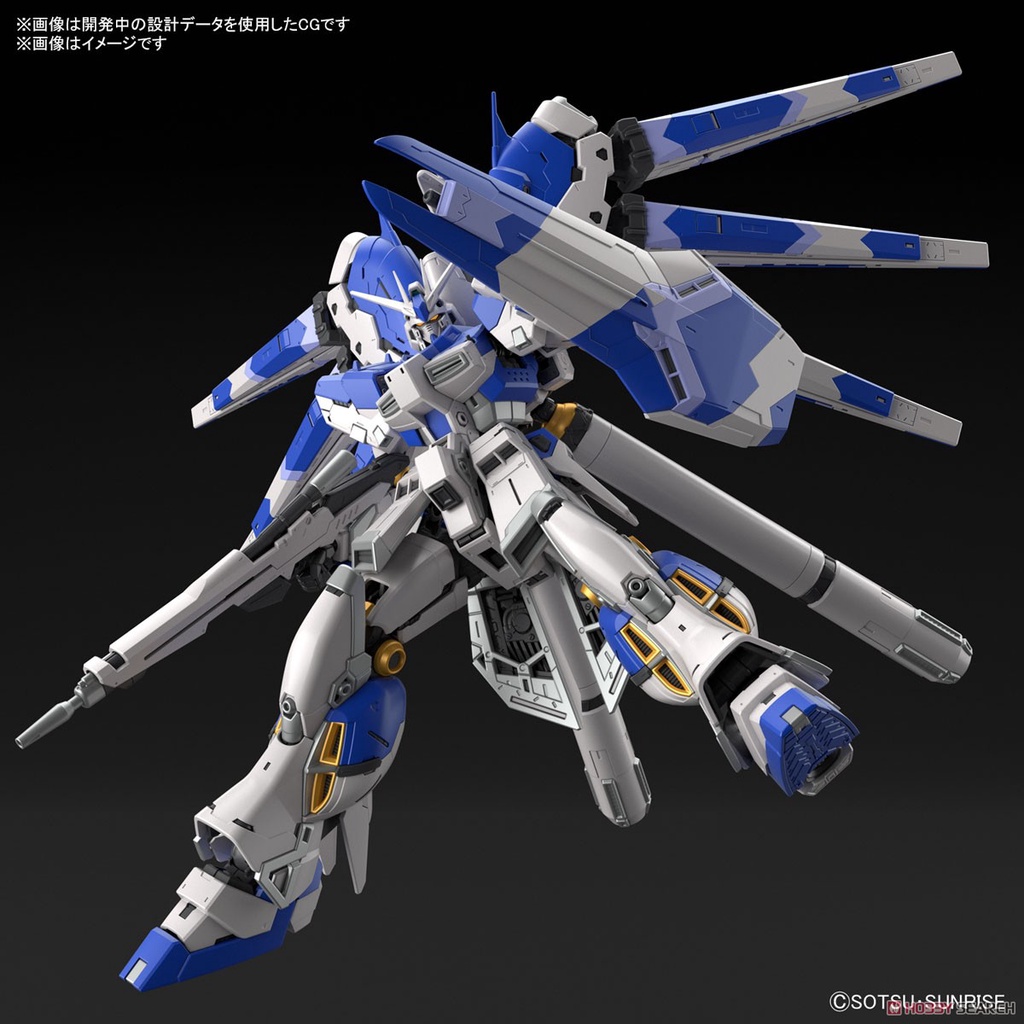 MÔ HÌNH LẮP RÁP GUNPLA - BANDAI - RG 1/144 Hi-Nu Gundam