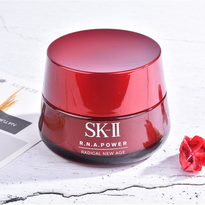 Kem dưỡng da mặt tinh chất SK-II 80g Nhật Bản hũ đỏ giúp giảm khô da se khít lỗ chân lông và giảm nếp nhăn