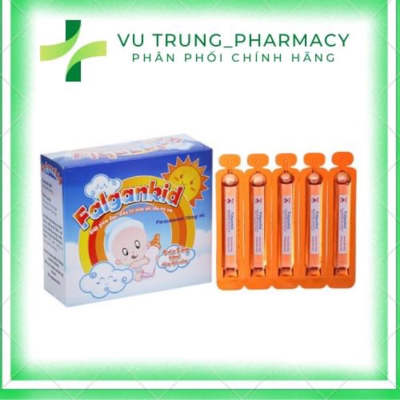 Falgankid 160- Hỗ trợ giảm đau hạ sốt cho trẻ em