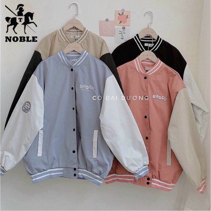 Áo khoác dù, áo khoác bombo, bomber nam nữ, badge Ma236060 sumisu shop