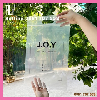 Túi zip hột xoài, túi zip có quai xách đựng quần áo trẻ em size 22x30 cm _ ALY