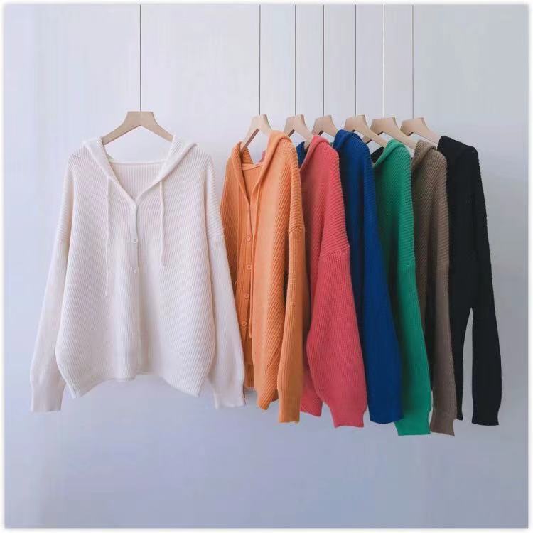 Áo Khoác Cardigan Dệt Kim Thời Trang Thu Đông Chất Lượng Cao