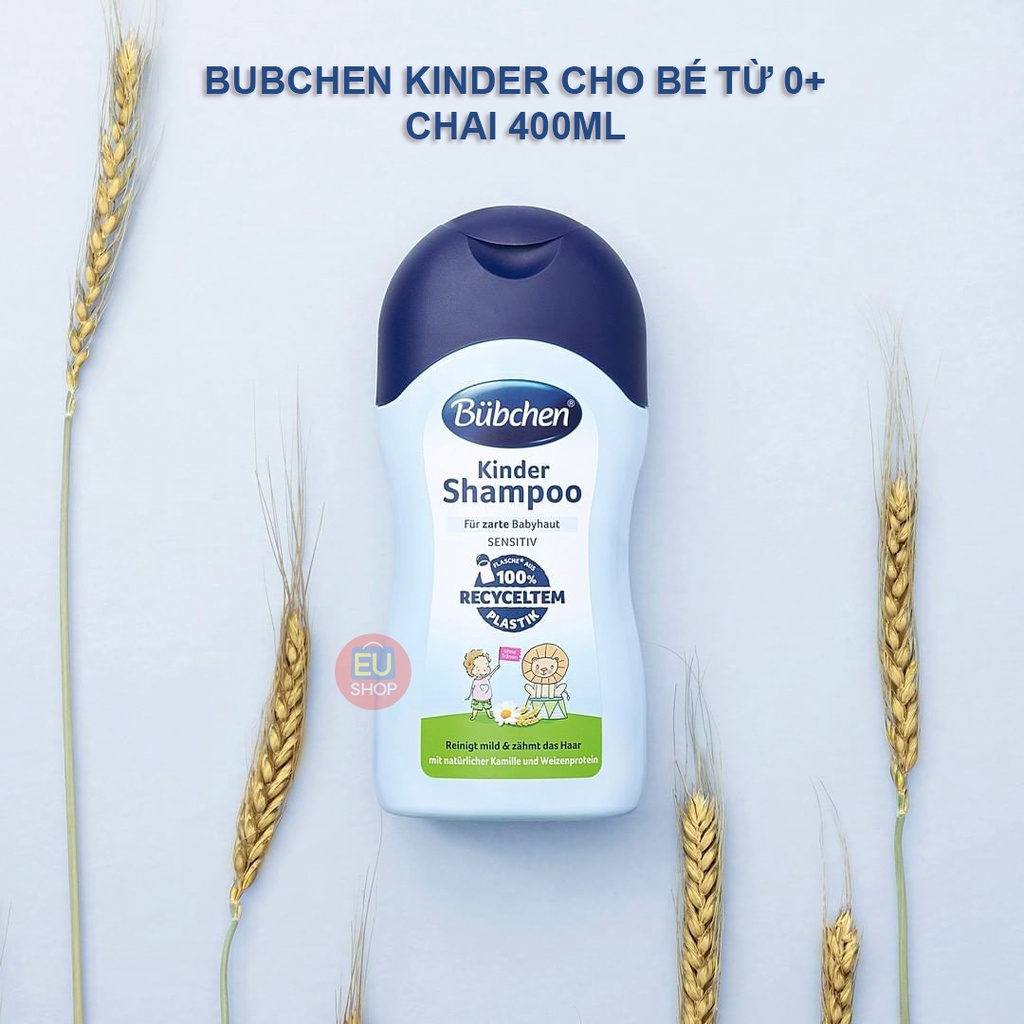 Sữa tắm gội cho bé Bubchen Nestle Đức 2in1 Lọ 230ml