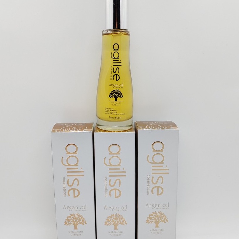 Tinh Dầu Dưỡng Tóc Cao Cấp Agillse Argan Oil - Hương Nước Hoa Quyến Rũ 80ML