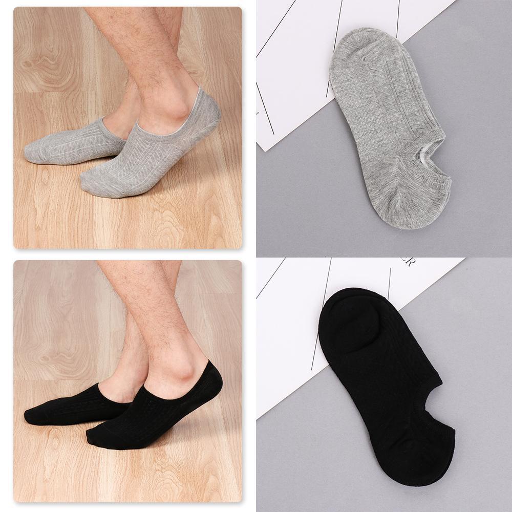 Set 1 / 3 Đôi Vớ Thuyền Chất Liệu Cotton Co Giãn Thoáng Khí