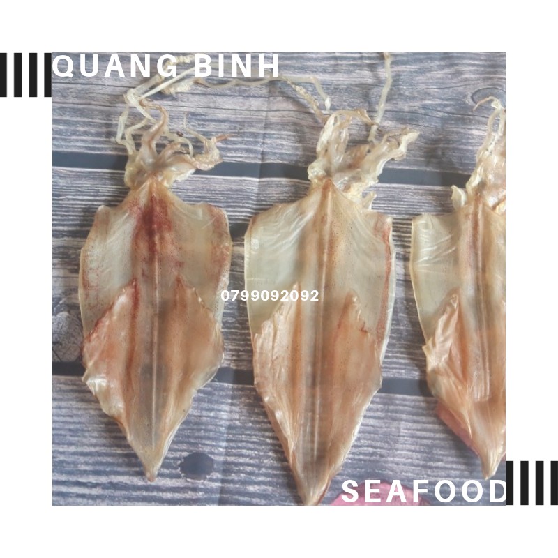 Mực Khô Quảng Bình Nhà Sản Xuất - Quảng Bình Seafood (Đóng gói 0,5kg)