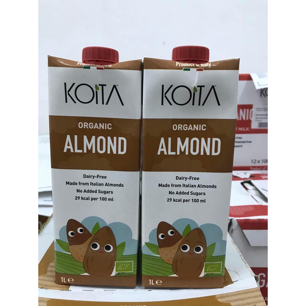 Sữa hạnh nhân hữu cơ Koita 1l