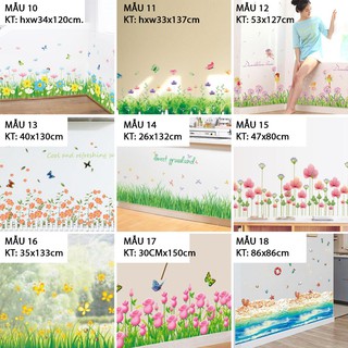 Sỉ lẻ Decal giấy dán tường decal dán chân tường