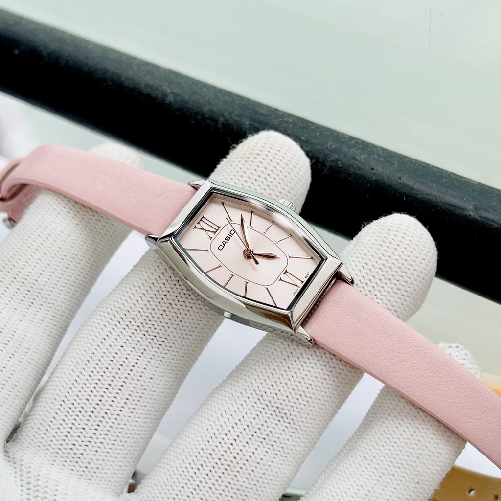Đồng hồ nữ dây da Casio LTP E167L FULL SERI