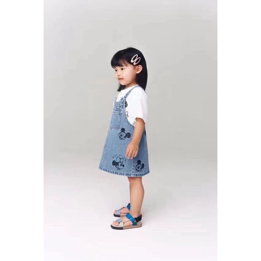 Yếm váy Jean Zara sz 1-5y