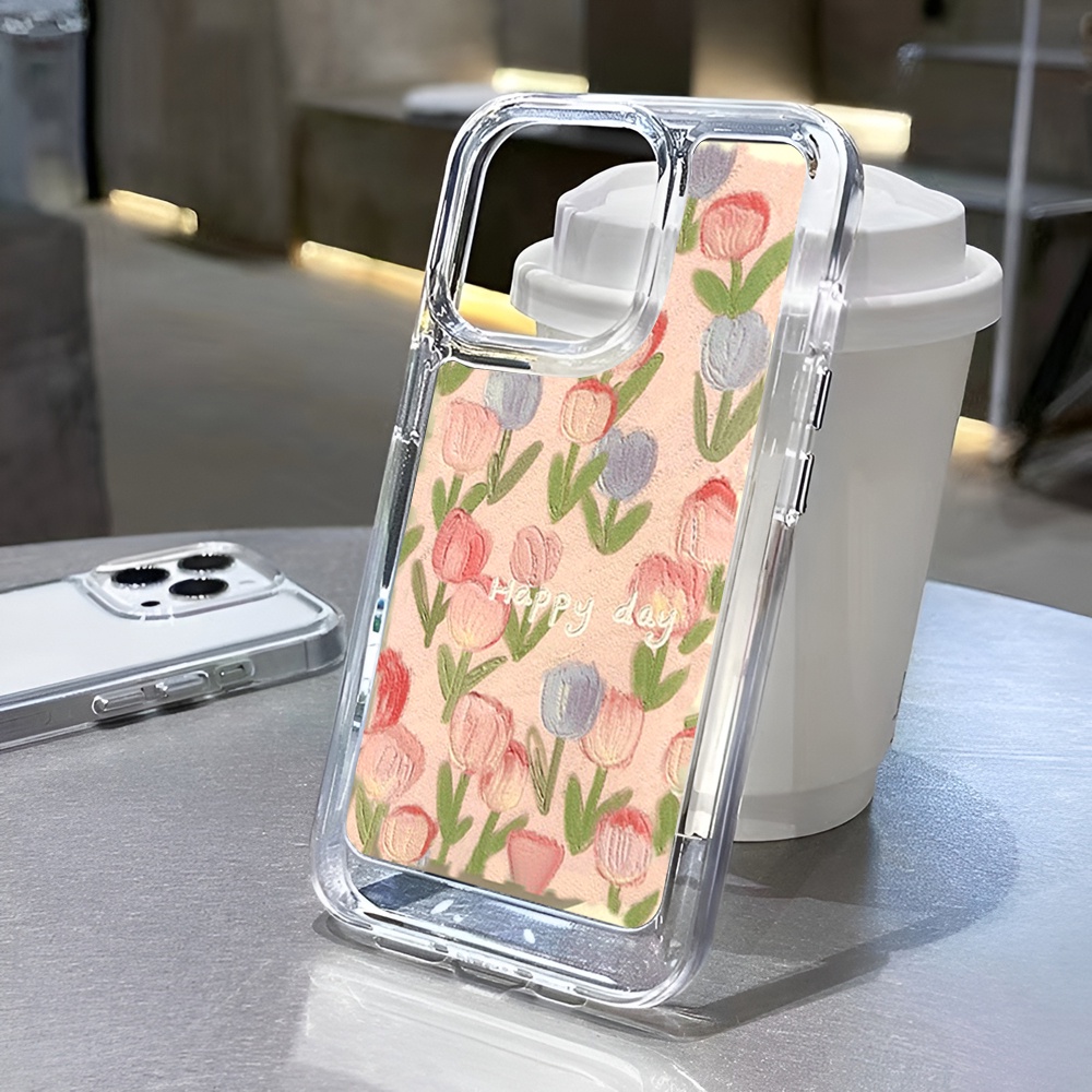Ốp Điện Thoại Trong Suốt Hình Hoa Cho iphone 14 Pro Max Plus 13 11 12 7Plus X XR XS Max 7 8 SE 2020
