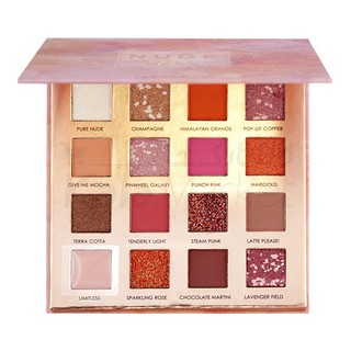 Phấn Mắt 16 Ô Màu Nhũ Lì Cực Đẹp HUDAMOJI Nude Impression