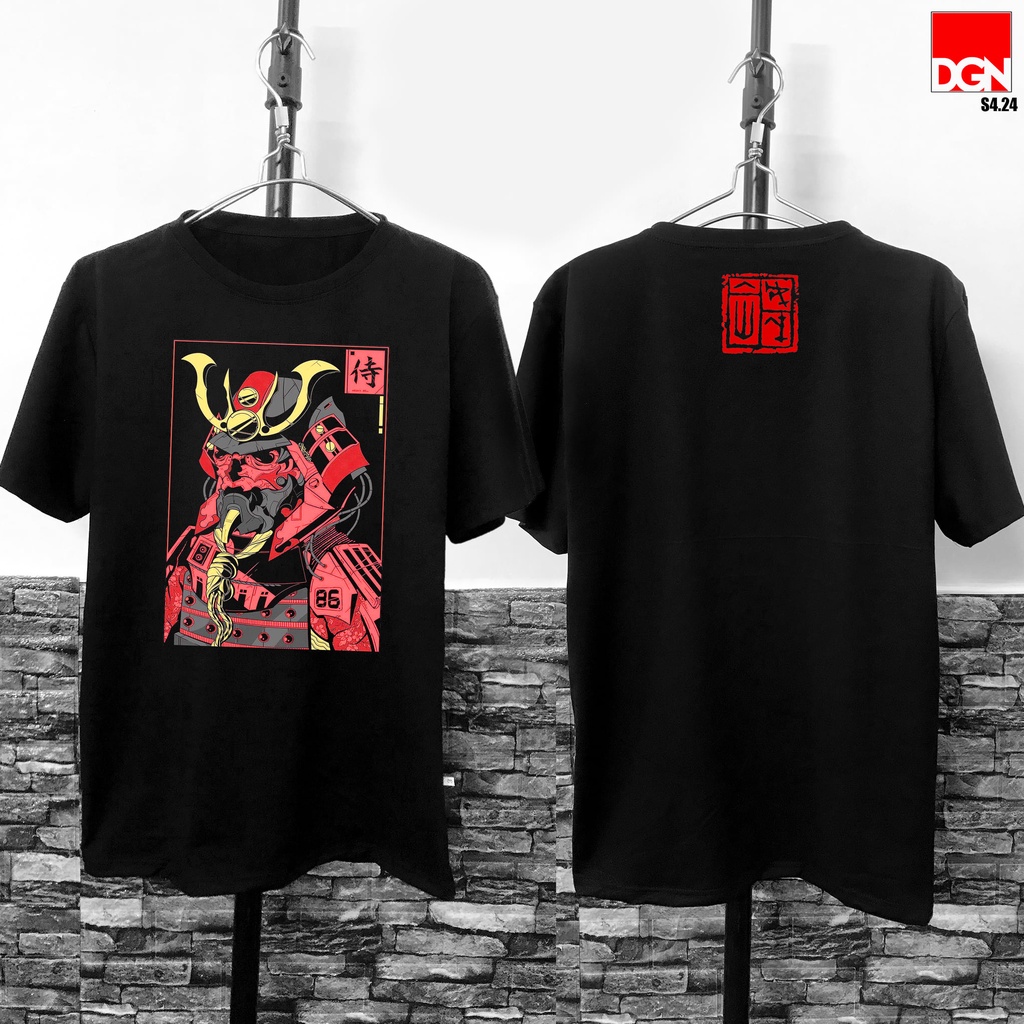 Áo thun đen SAMURAI S4.24