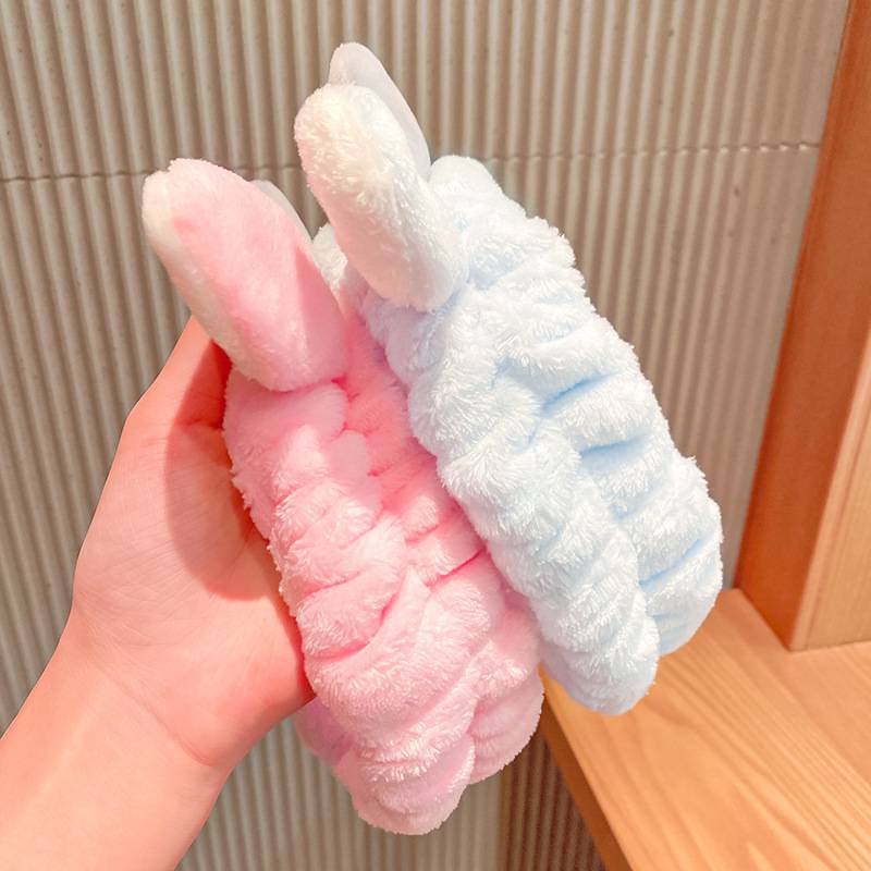 Băng đô cài tóc rửa mặt Phủ Lông Phong Cách Hàn Quốc Dễ Thương Thời Trang Cho Nữ