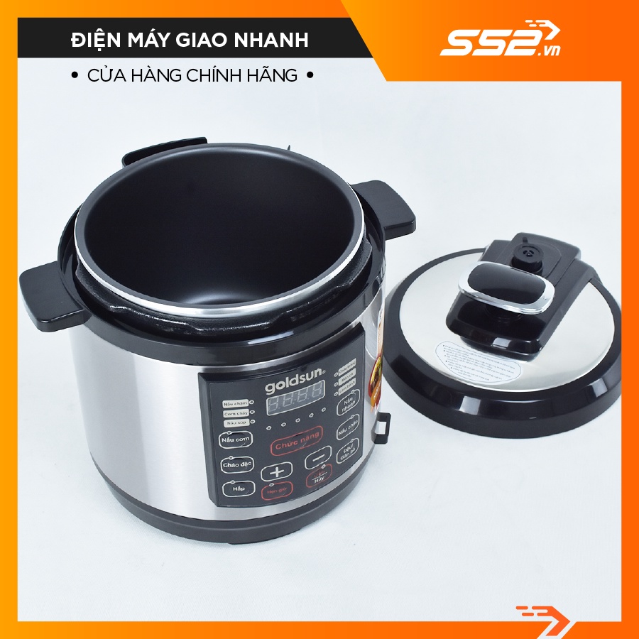 Nồi áp suất Goldsun CD2601-Bảo Hành Chính Hãng