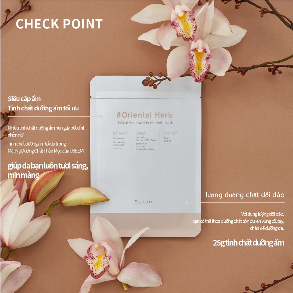 Set 10 Mặt Nạ USEEMI Thảo Mộc Phương Đông Tự Nhiên Chăm Sóc Da Mặt | BigBuy360 - bigbuy360.vn
