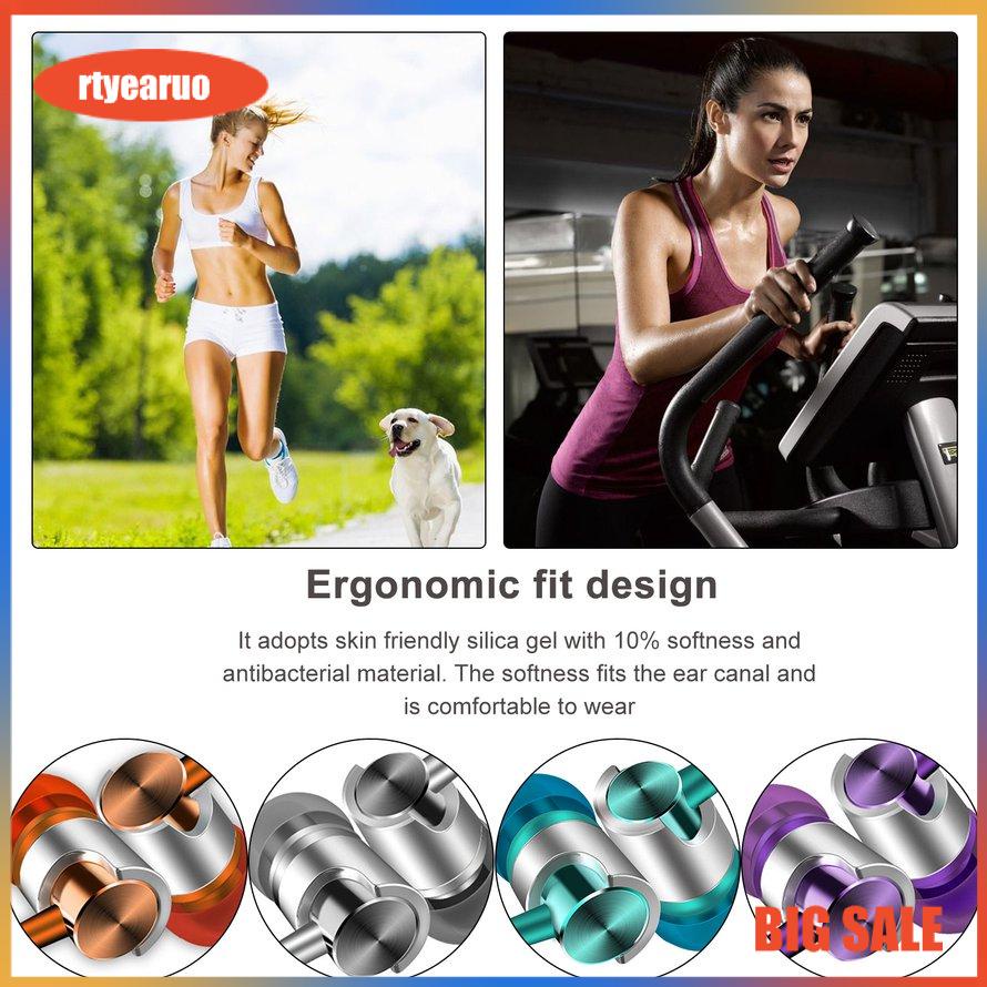 Tai nghe nhét trong tai Cáp nylon Bass nặng Tai nghe chắc chắn có micrô