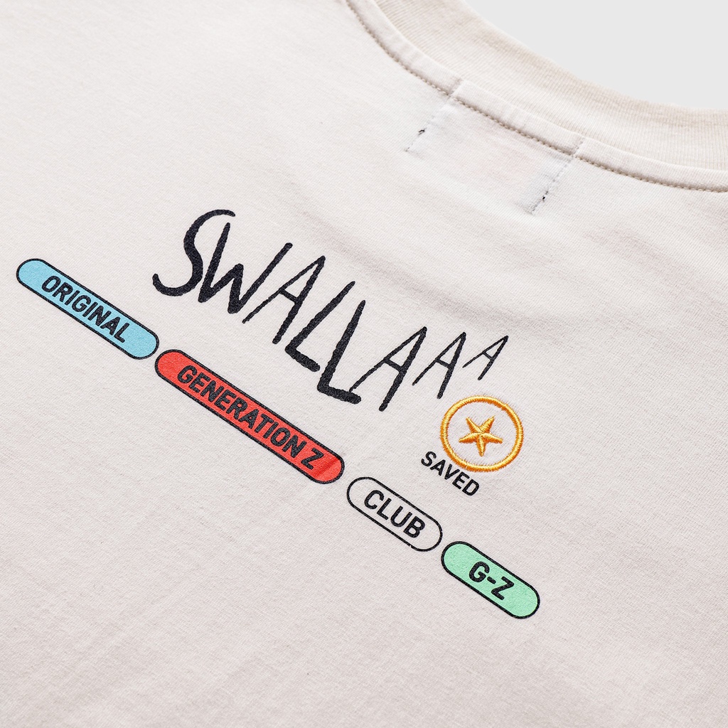 Áo thun unisex SWALLA SỜ QUA LA 100% PREMIUM COTTON - LOCAL BRAND chính hãng