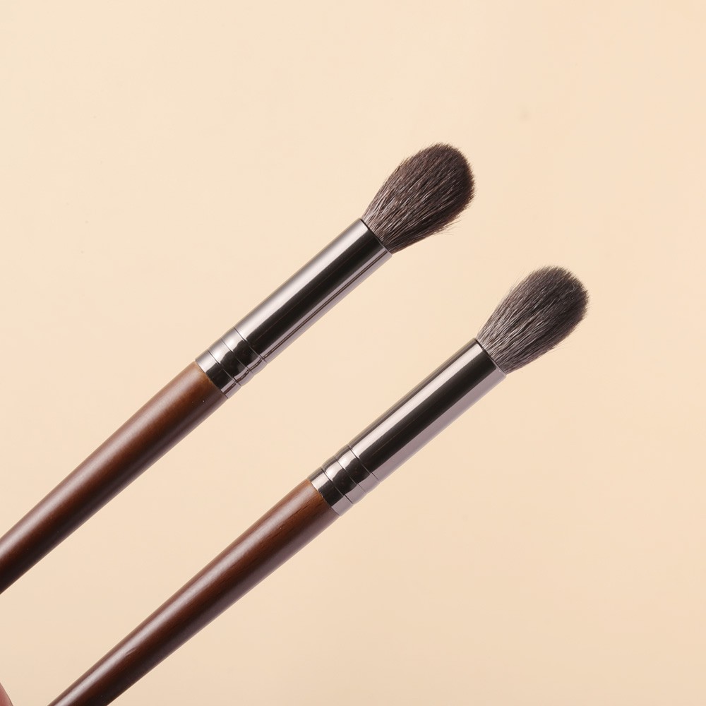 Set 2 cây cọ OVW XQ0708 trang điểm bằng lông dê tự nhiên chất lượng cao