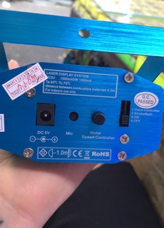 Đèn laze mini
