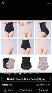 Ghen nịt bụng móc cài
