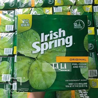 Lốc 20 cục xà bông IRISH SPRING MỸ 113g