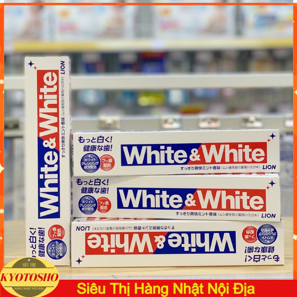 KEM ĐÁNH RĂNG WHITE WHITE NHẬT BẢN