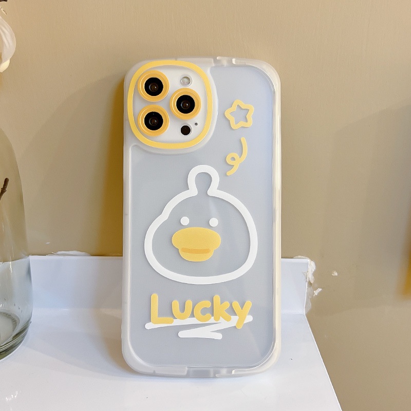 Ốp Điện Thoại Có Giá Đỡ Hình Đầu Vịt Cho iphone7 / 7plus / 8 / 8plus / xs / 11 / 12 / 13 / 14 / pro / max / plus / promax