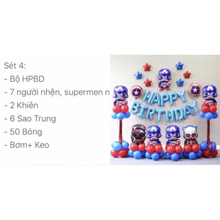 Bộ sưu tập siêu anh hùng cho bé