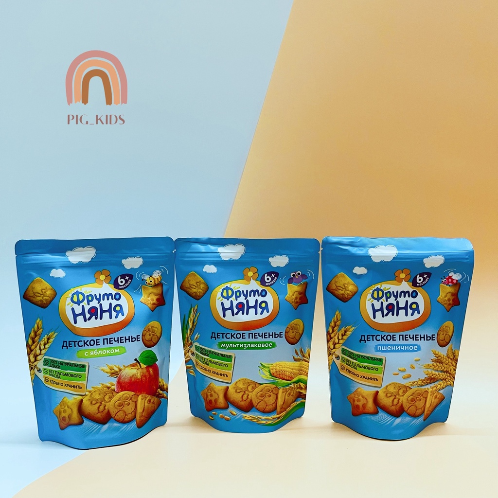 Bánh Ăn Dặm Fruto Nga Cho Bé 150gr