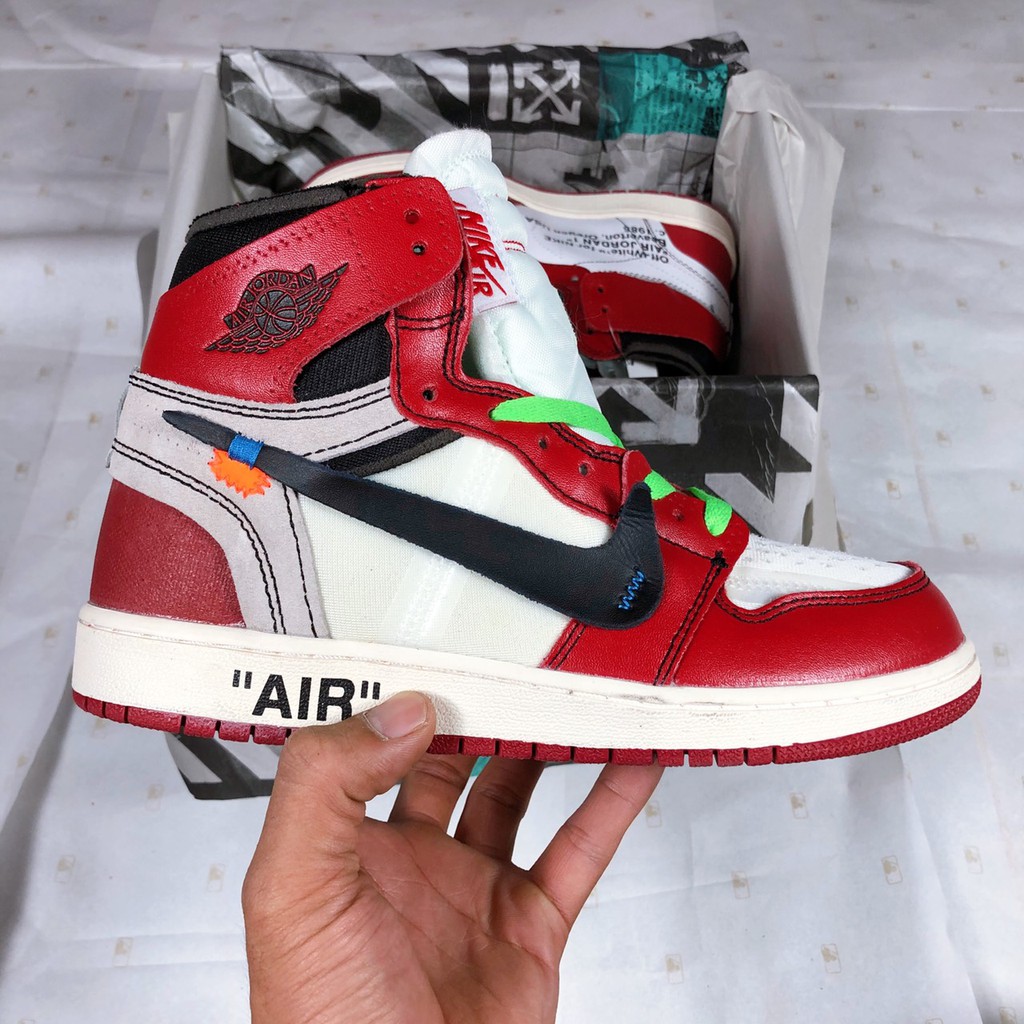 [Mã FAGREEN245 giảm tới 30K đơn 99K] GIÀY JORDAN 1 OWHITE - TẶNG KÈM DÂY VÀ TAG | BigBuy360 - bigbuy360.vn