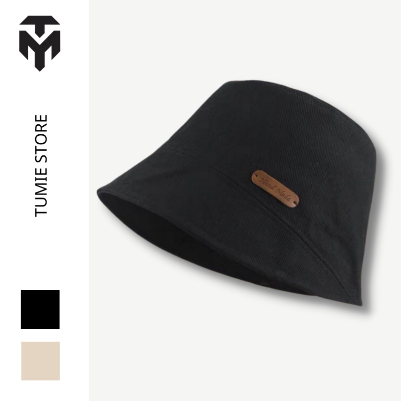 Mũ bucket TUMIE tai bèo vành nón cụp Unisex phù hợp cho nam nữ gắn tag Hand Made phong cách Ulzzang BK003