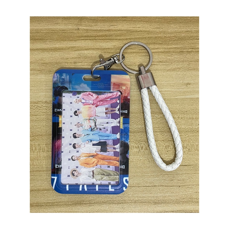 Dây Đeo Thẻ ID/Thẻ ID In Hình Các Thành Viên Nhóm Nhạc BTS BT21 7 FATES CHAKHO