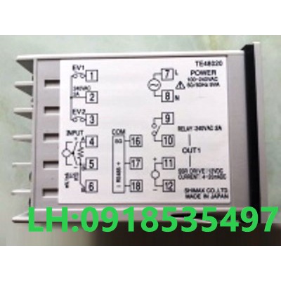 BỘ ĐIỀU KHIỂN NHIỆT ĐỘ MAC10D-MIF-2R SHIMAX