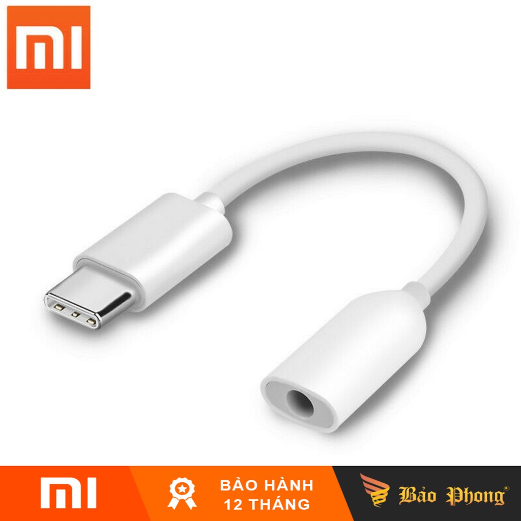 Jack chuyển đổi Type-C ra AUX 3.5mm XIAOMI Tpye-C To AUDIO Cable