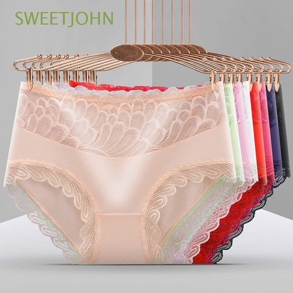 Quần Lót Cotton Không Đường May Phối Ren Quyến Rũ Dành Cho Nữ