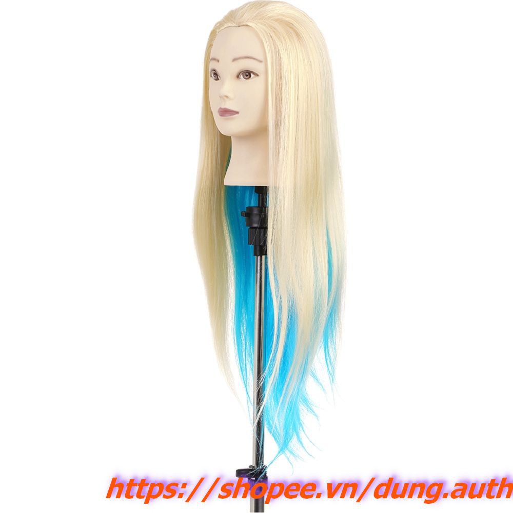 Bộ Chân Đỡ Đầu Ken Manocanh Và Kéo Cho Học Viên Tập Cắt Tóc Chính Hãng.