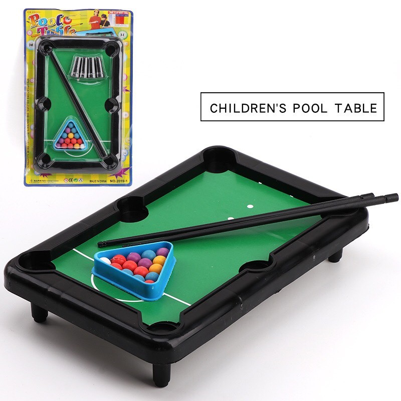 Bàn đánh bida Pool Table mini cho bé - Đồ chơi bida 6 lỗ giải trí cho trẻ