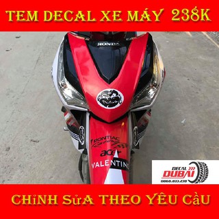 Tem Trùm Future Đỏ Trắng Valentinorossi