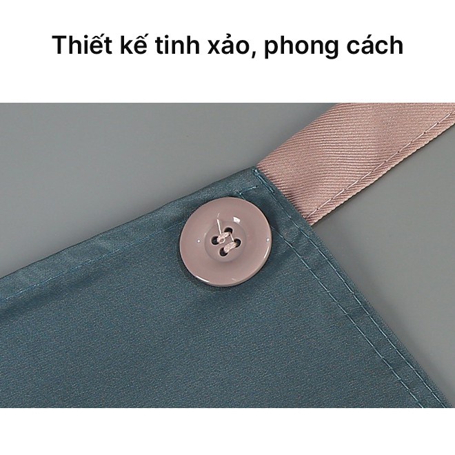 Tạp dề nhà bếp chống thấm nước và bám dầu có túi đựng phong cách hàn quốc TD01