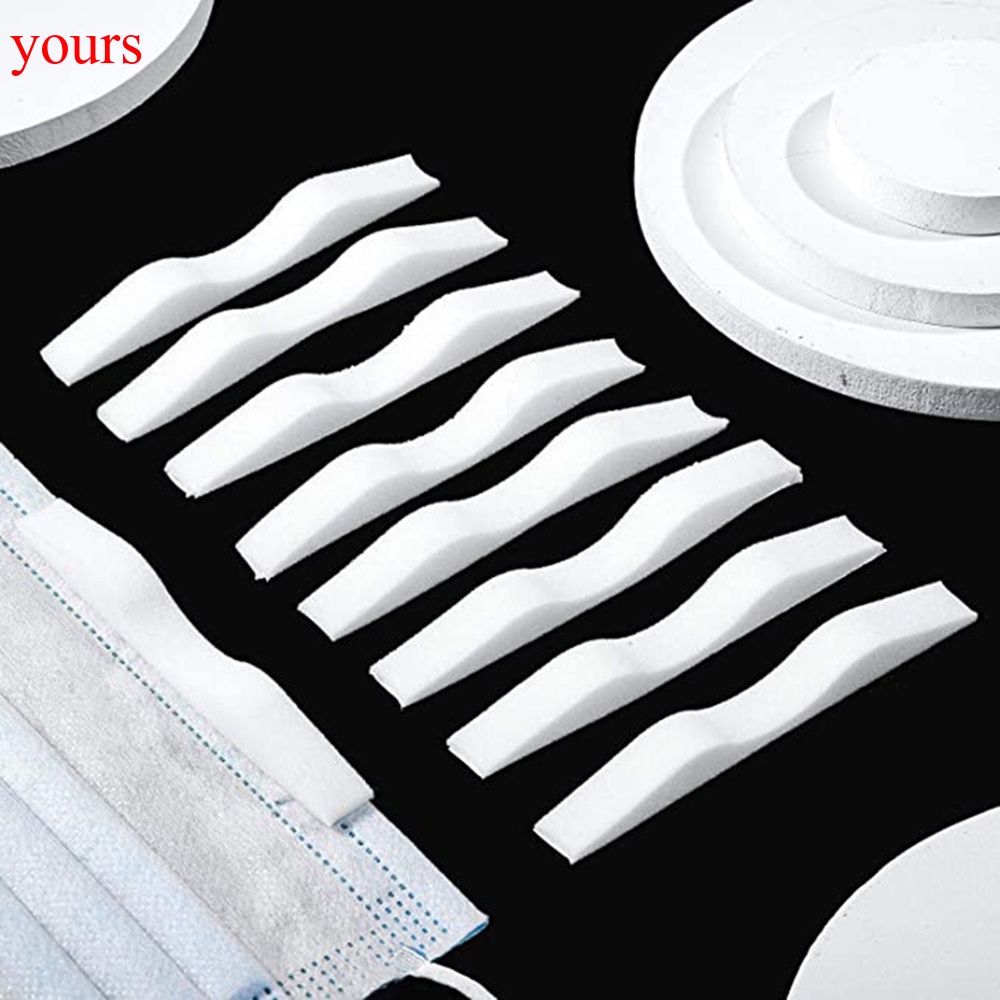 Bộ 10 miếng dán cầu mũi tự dính dùng cho khẩu trang tiện lợi