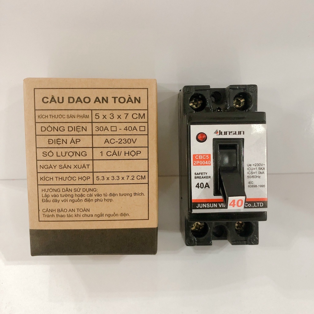 CẦU DAO AN TOÀN - CB CÓC