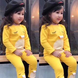Sỉ bộ nỉ bông màu vàng