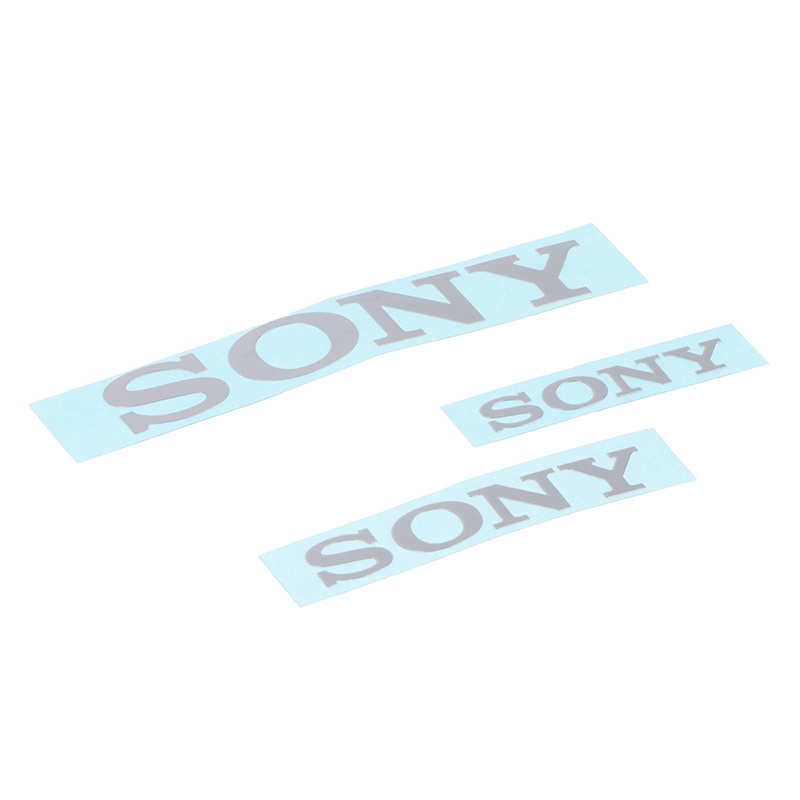 Miếng Dán Logo Kim Loại Trang Trí Máy Ảnh / SONY