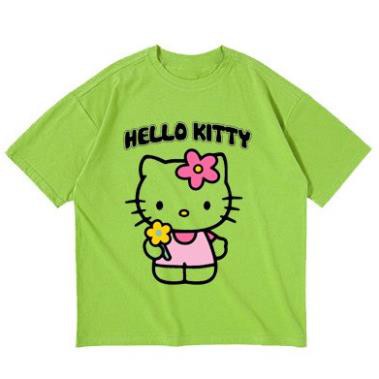 Áo thun bé gái form rộng in hình Hello Kitty - ATBG51