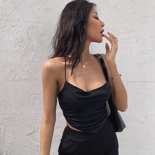 Áo yếm lụa mặc nhiều kiểu hở lưng sexy Linari A7